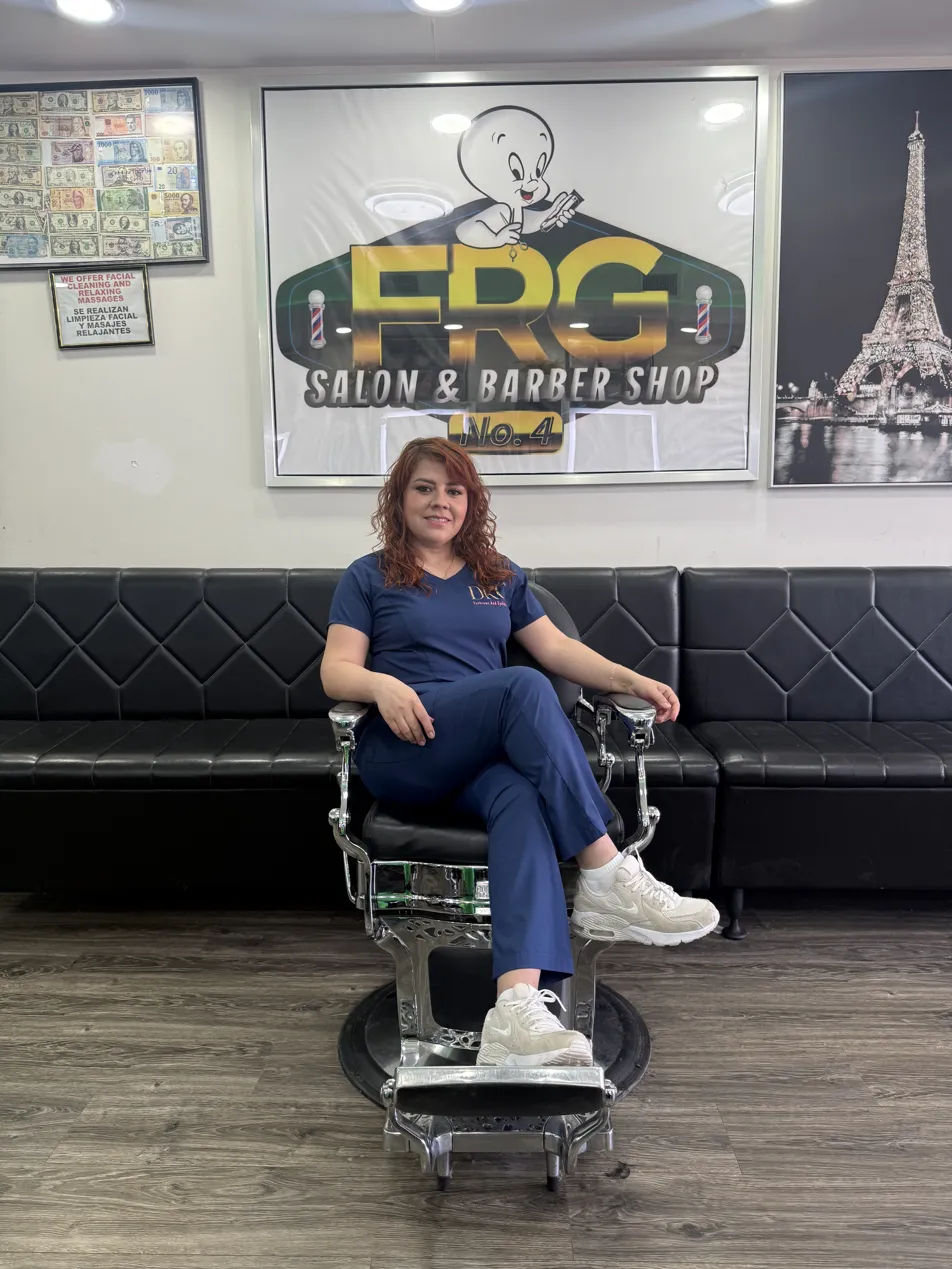 Diana Pulido, PMU Artist & Licensed Lash Technician at FRG Barbershop