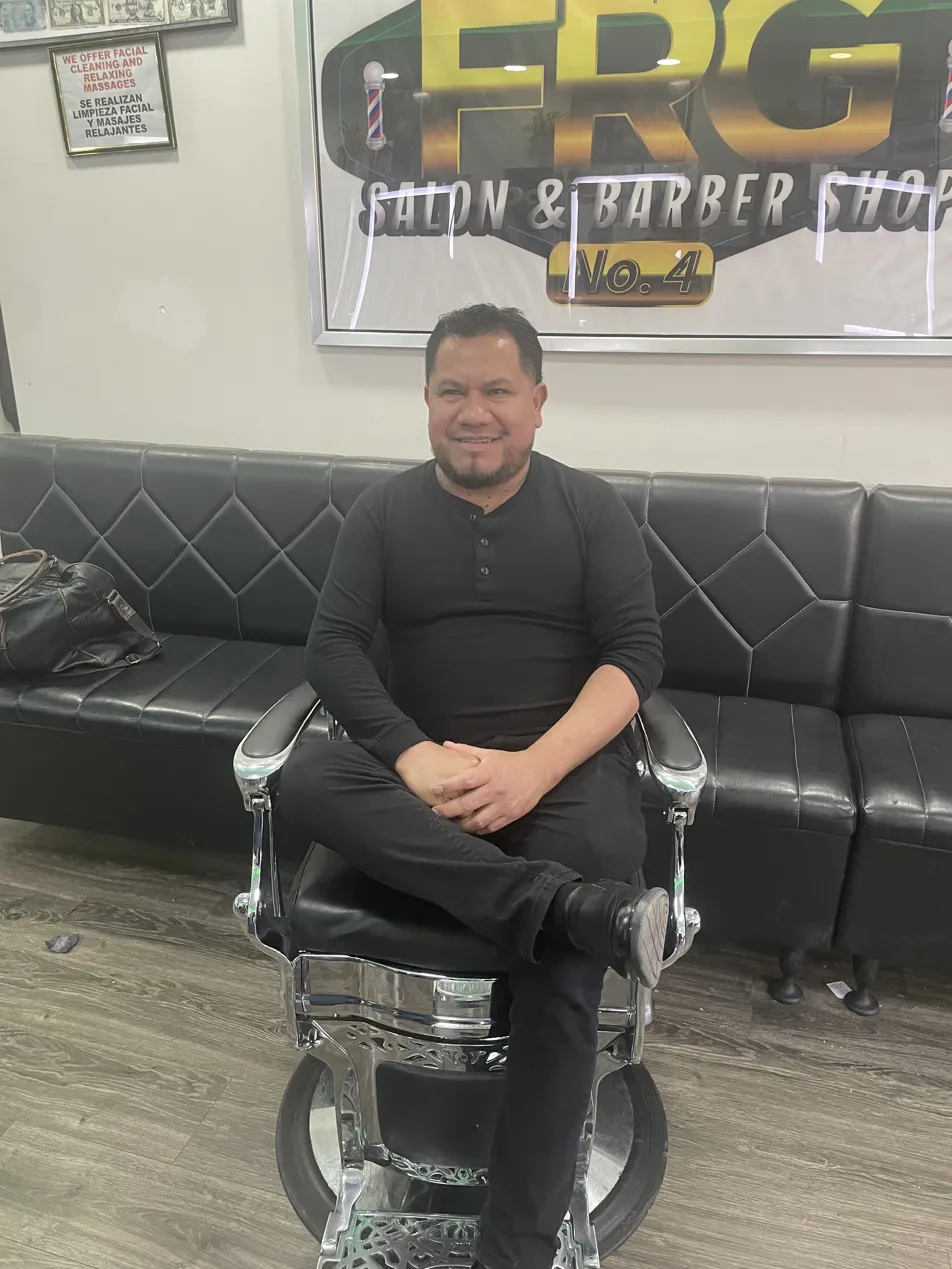 Frank, Owner of FRG Barbershop