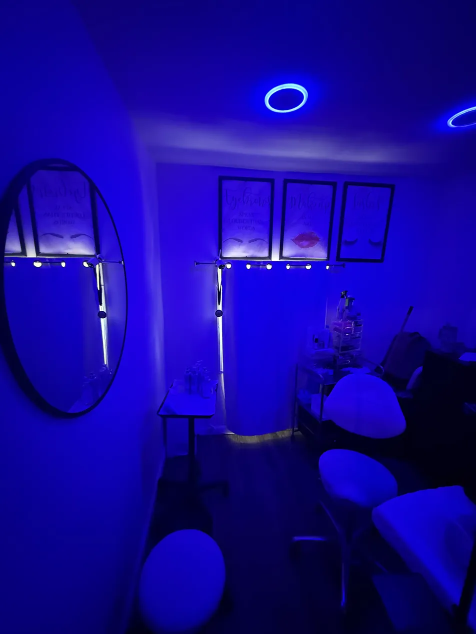 Brow, lash, and makeup studio at F.R.G. No. 4